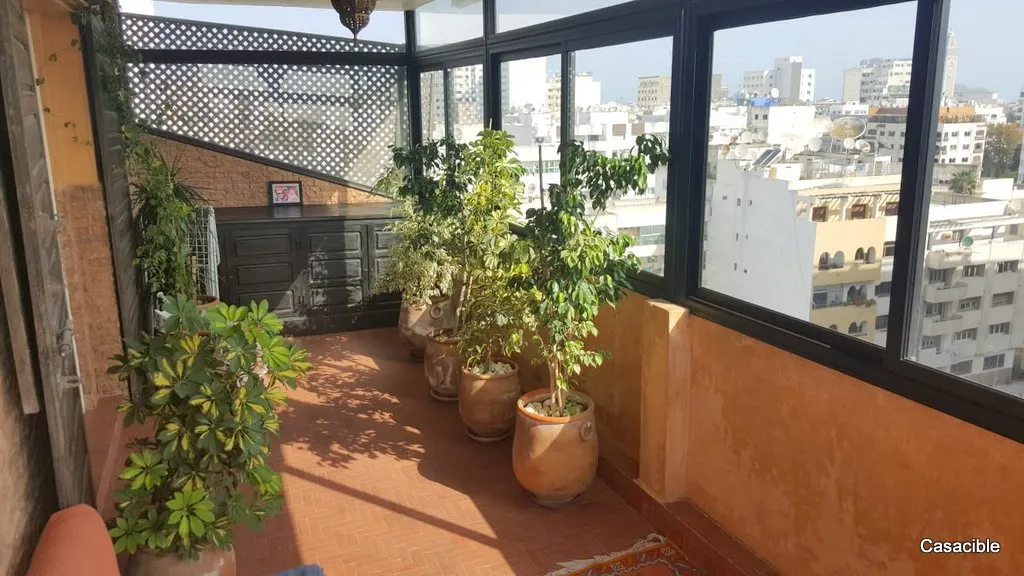 Gauthier: Location appartement vide 2 chambres, terrasse. - الدار البيضاء