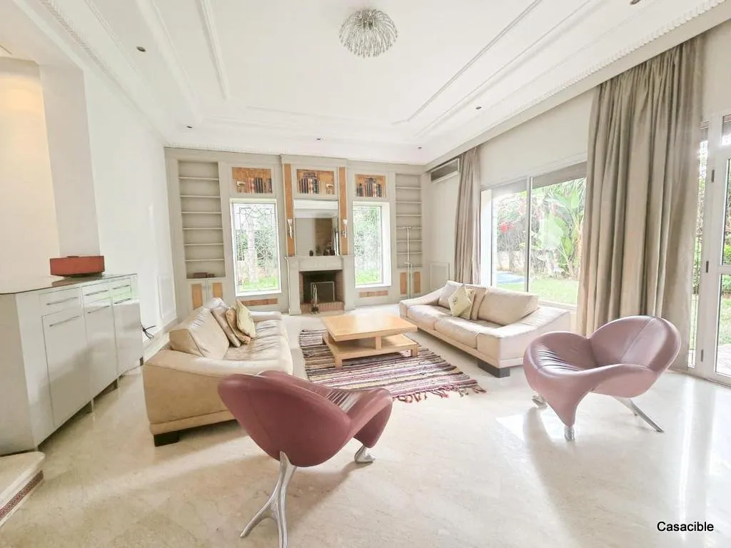 Californie: Location villa meublée avec piscine et jardin. - الدار البيضاء (2)
