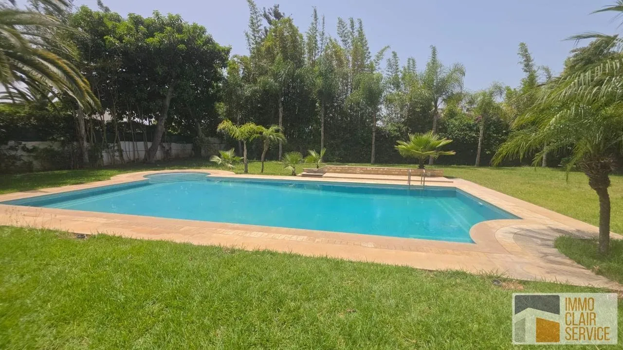 Villa à louer usage bureau (Souissi Les Ambassadeurs) - الرباط