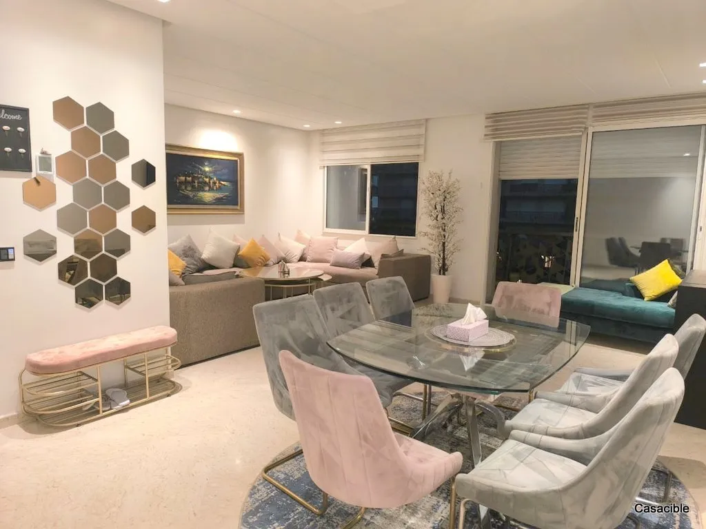 Casablanca Finance City: appartement meublé 2 chambres, terrasse. - الدار البيضاء (3)