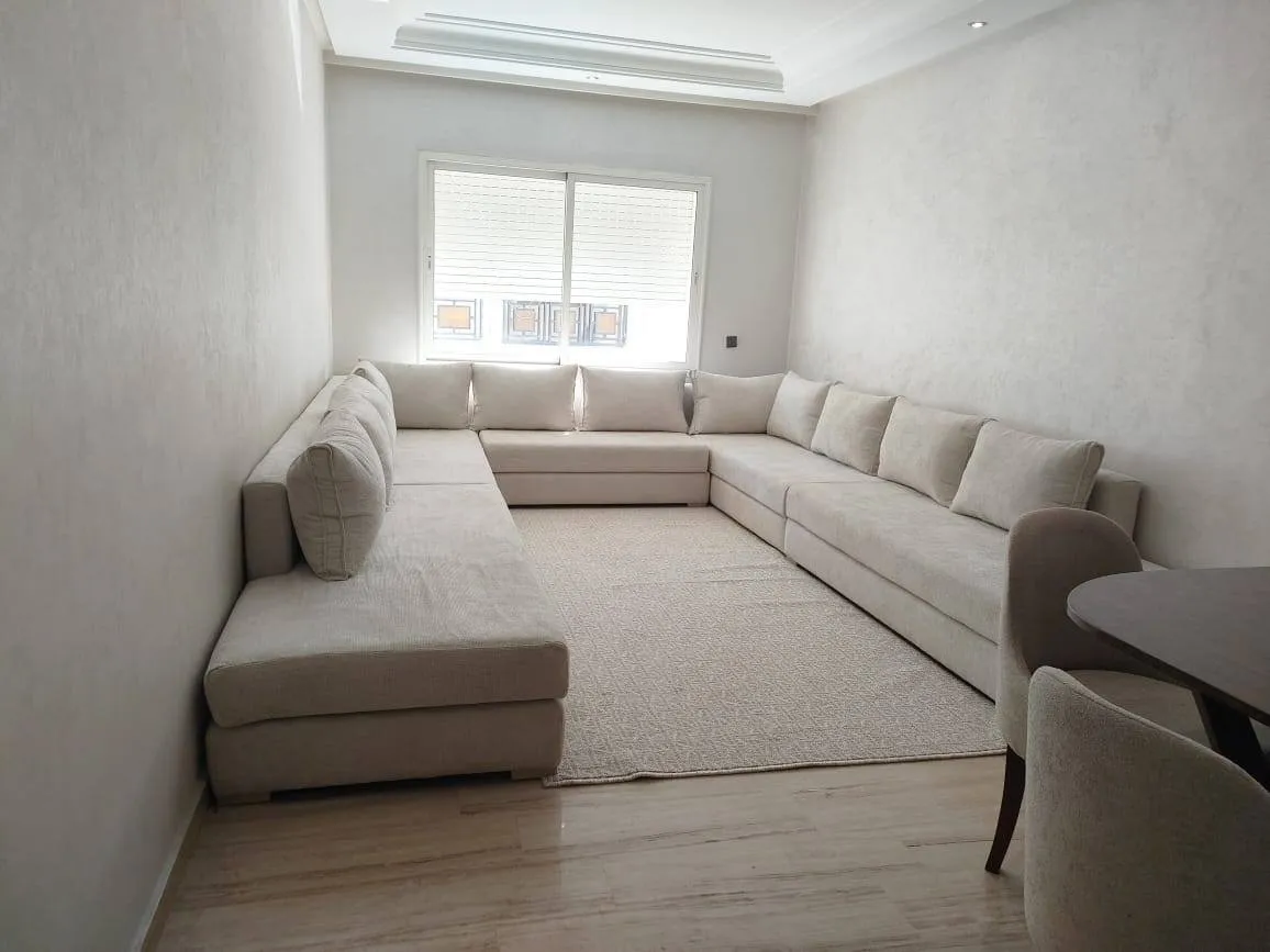 Appartement terrasse meublé 120m² Maarif extention - الدار البيضاء (3)