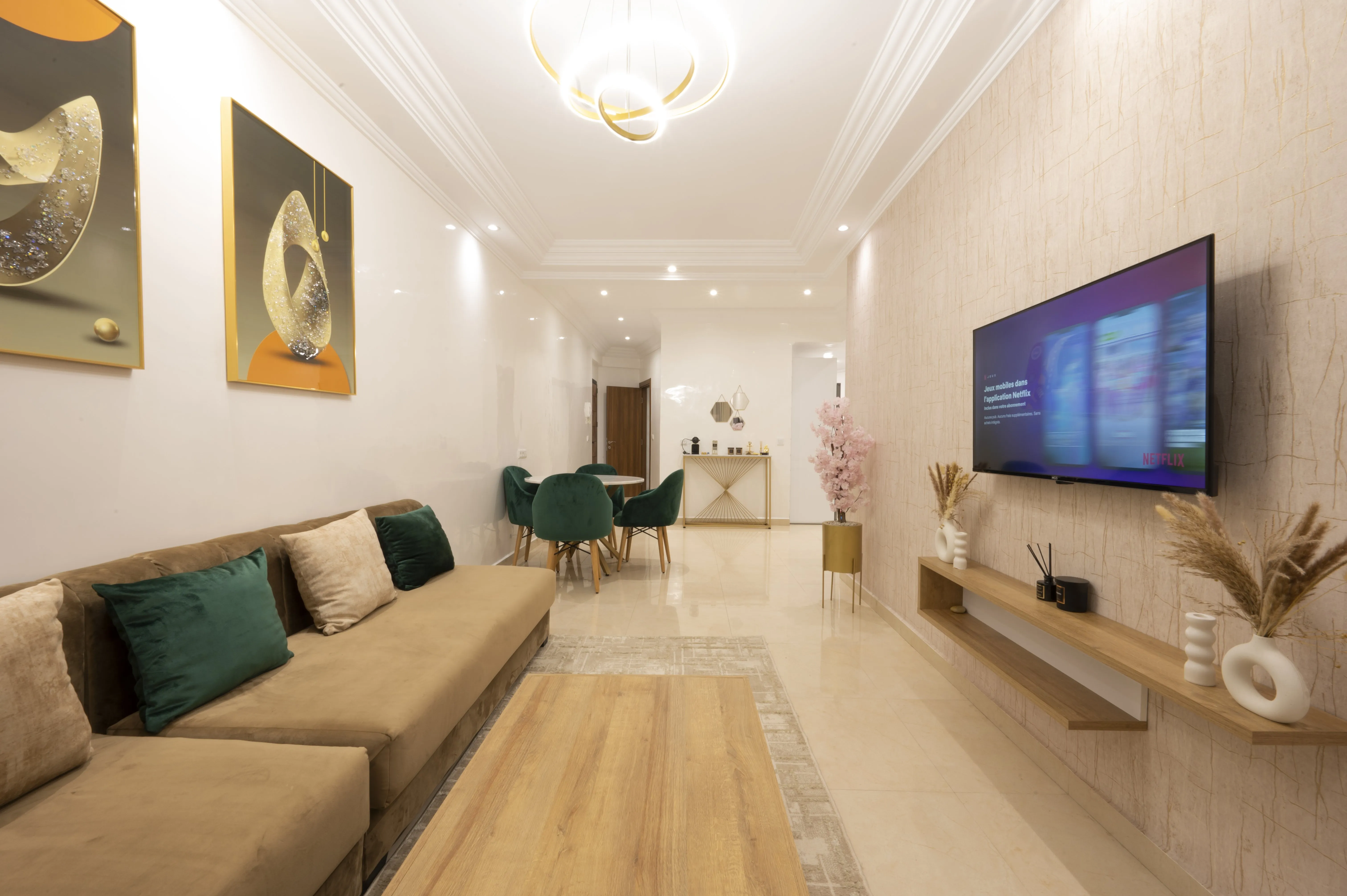 Appartement meublé à louer à 7 min pieds de la corniche - الدار البيضاء