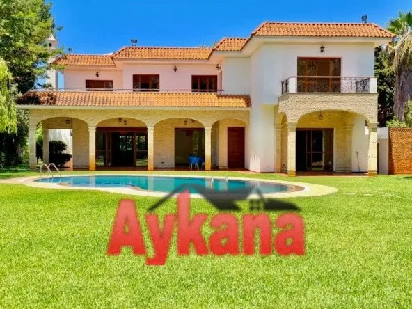 Location Villa Rabat Souissi - الرباط
