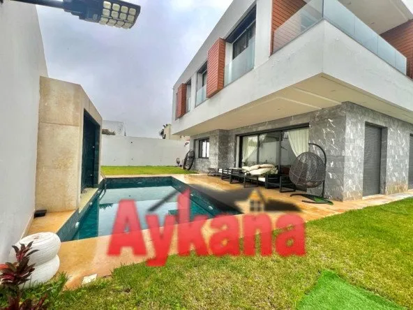 Location Villa  Meublée à Rabat Hay Riad - الرباط