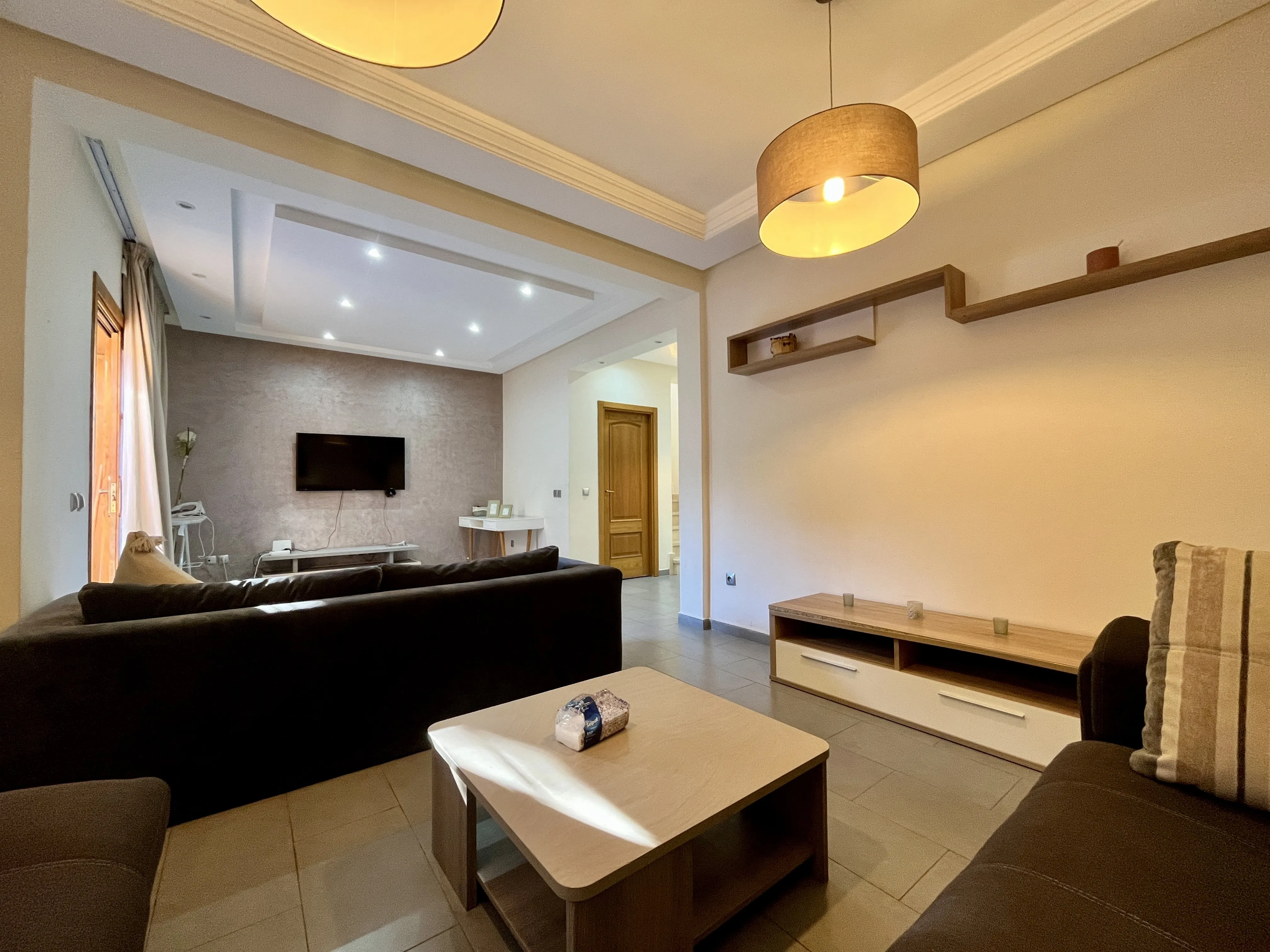 Villa meublée avec piscine privée – Tamansourt - مراكش (3)