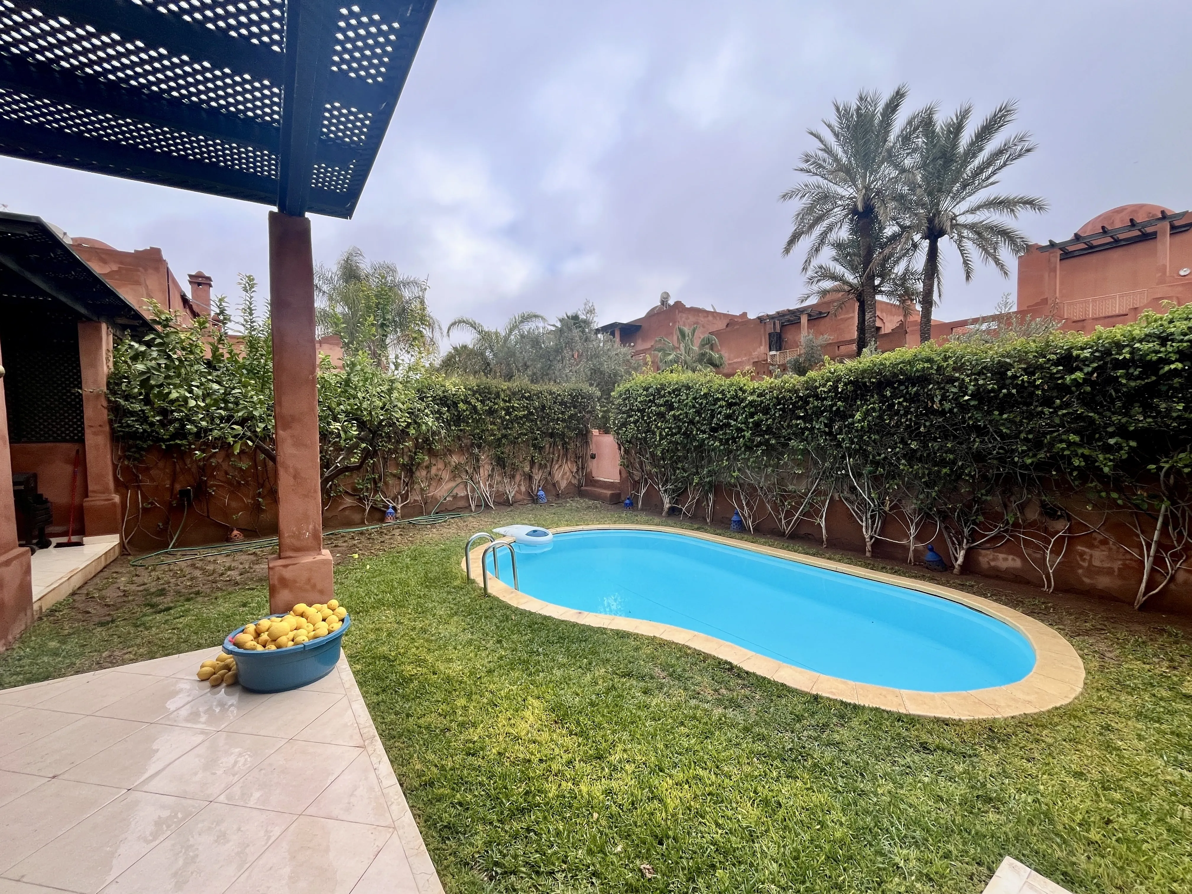 Villa arabo-andalouse avec piscine – Marrakech - مراكش (2)