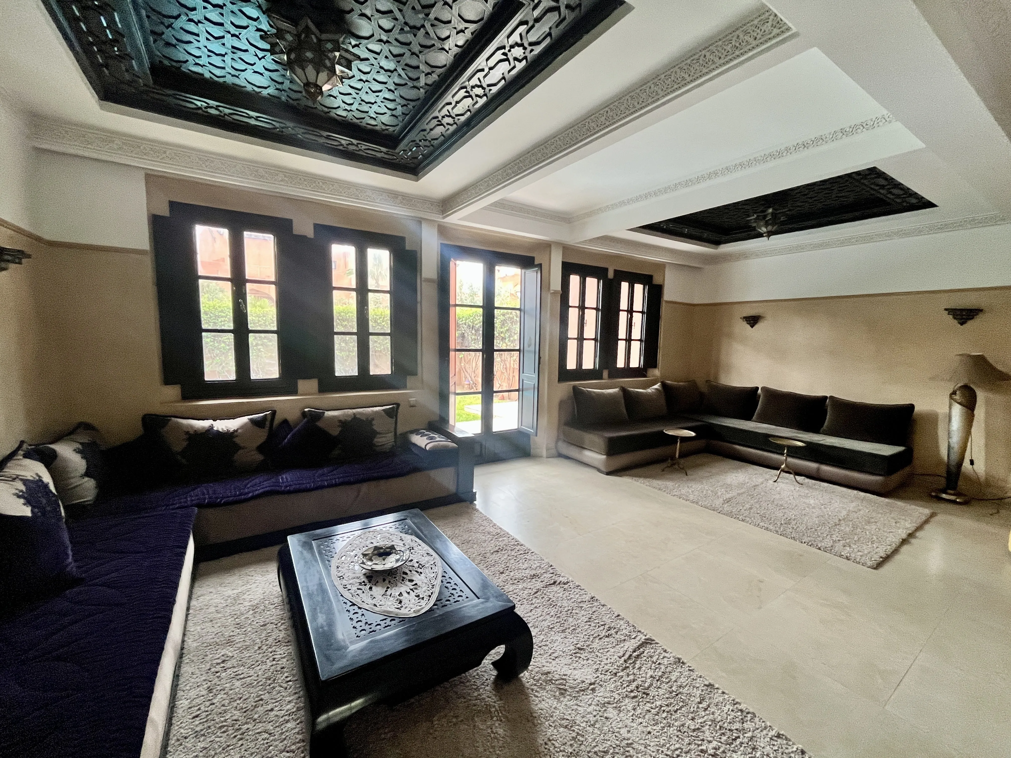 Villa arabo-andalouse avec piscine – Marrakech - مراكش (3)