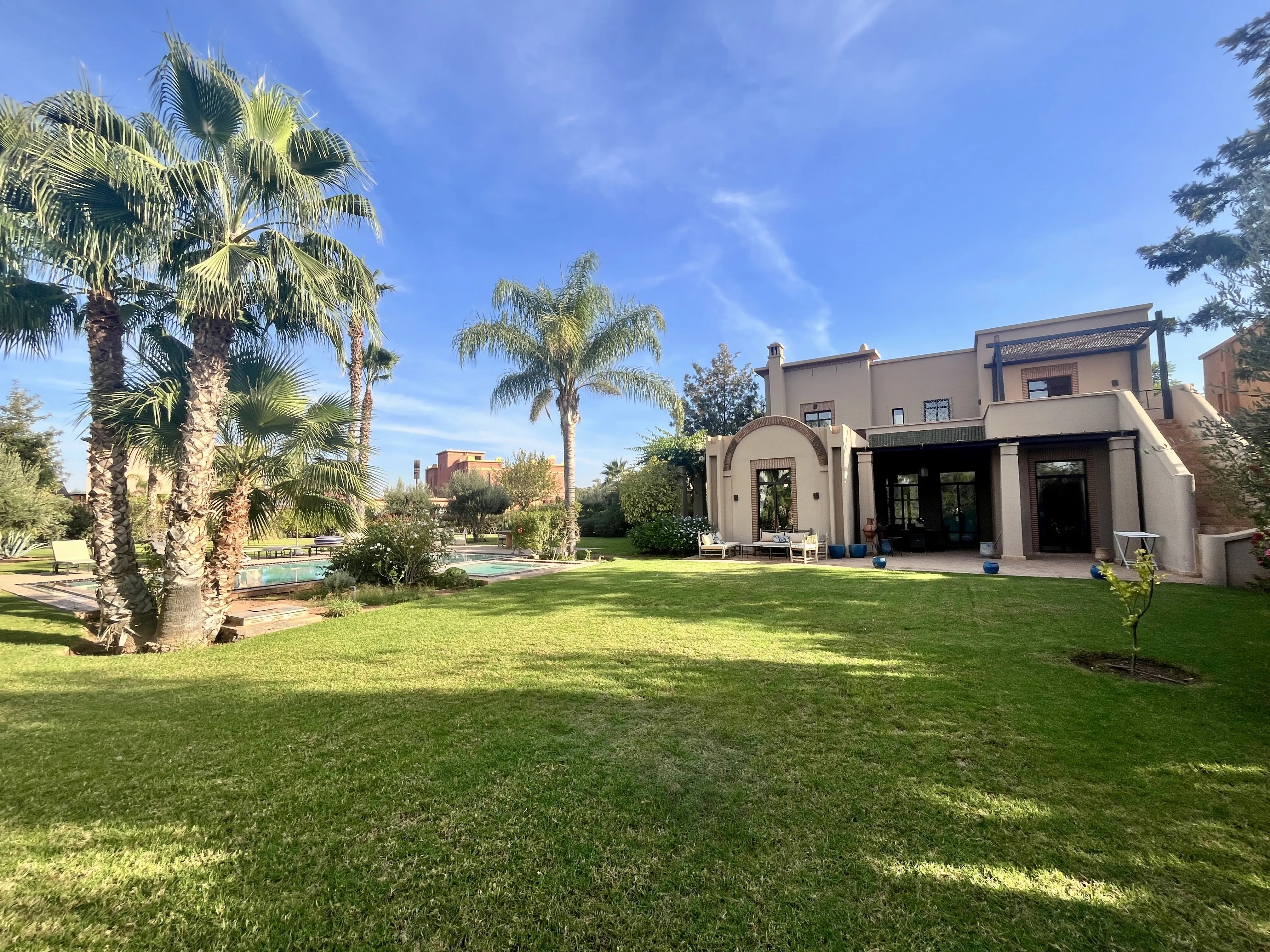 Villa Arabo-Andalouse sur Golf - Marrakech - مراكش