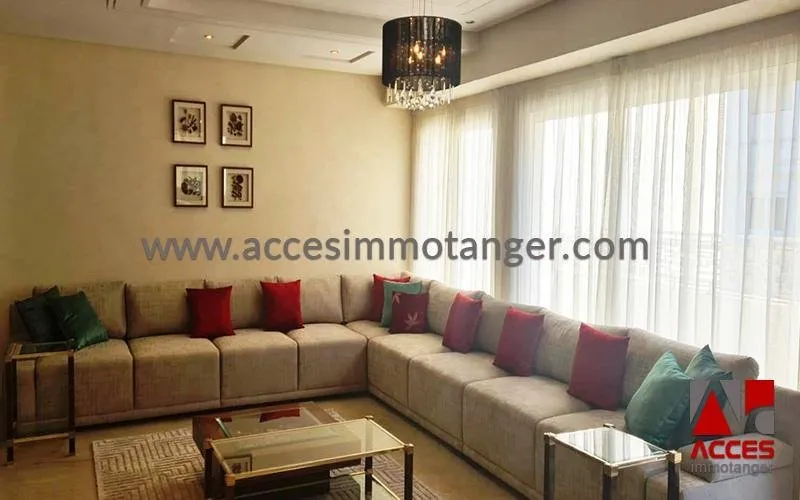 Appartement spacieux meublé - طنجة