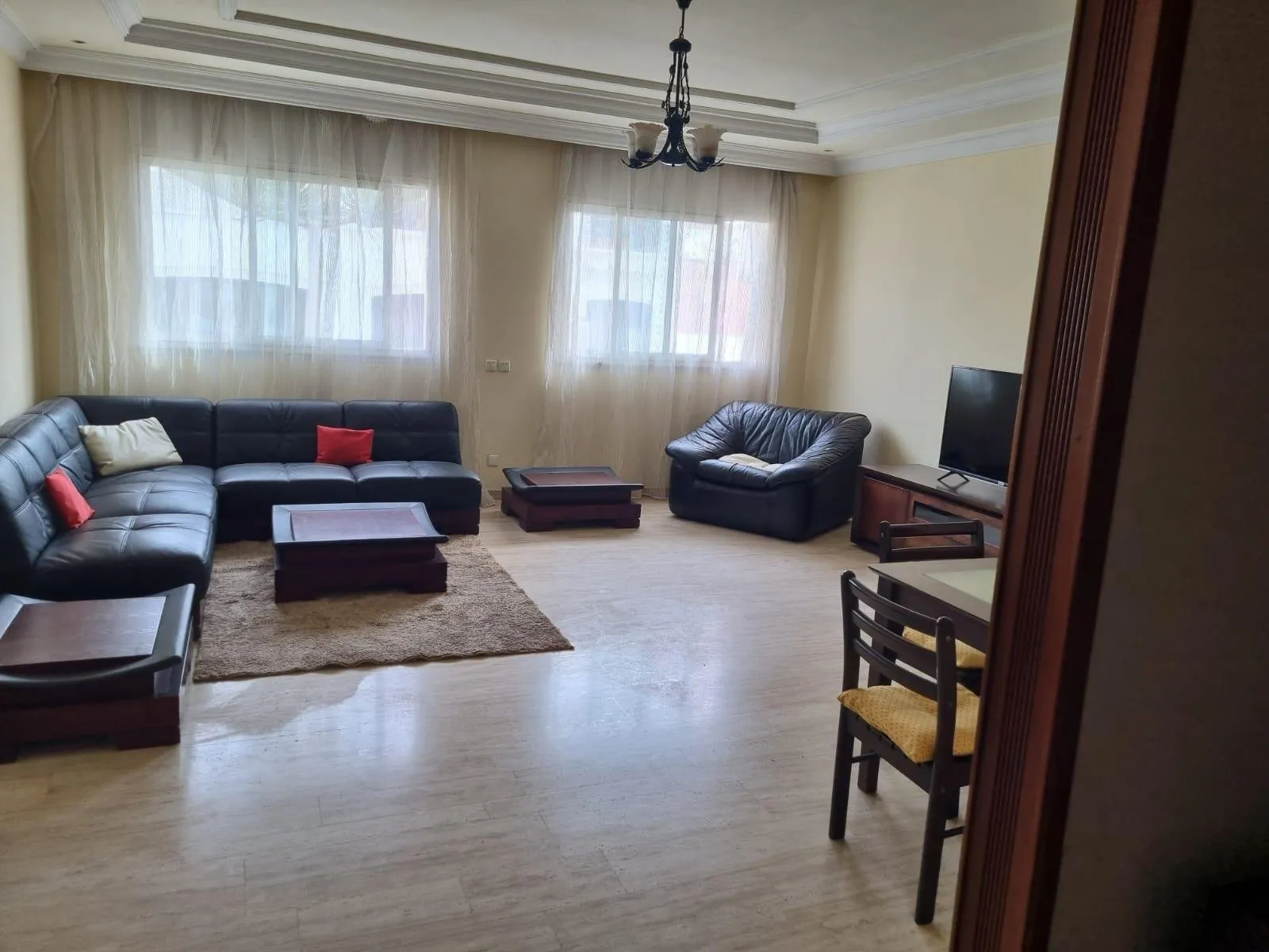 Gauthier: appartement meublé 3 chambres, salon. - الدار البيضاء
