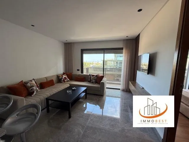 CFC Beau studio neuf meublé en location de 53m2 1 CH - الدار البيضاء