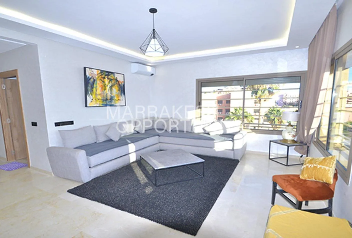 Sublime Appartement moderne en location à Guéliz - مراكش (2)