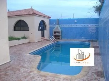 Dar Bouazza, belle Villa meublée en location 4 CH - الدار البيضاء
