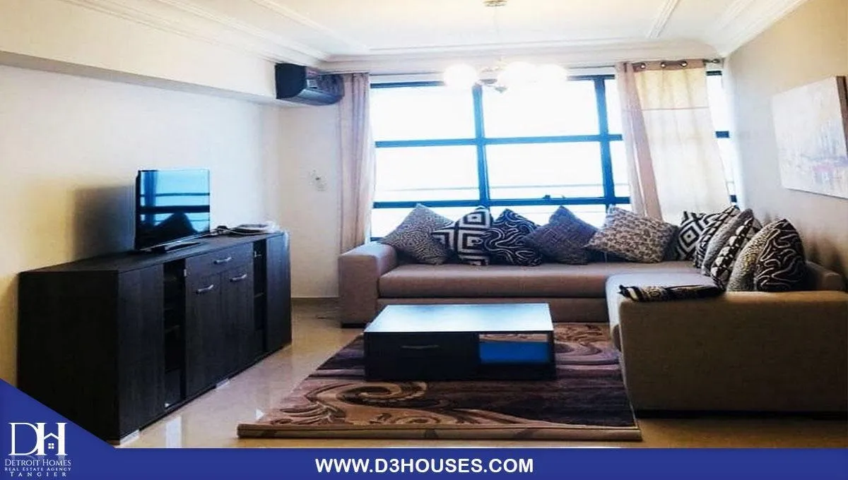 Appartement vue mer à louer ( longue durée uniquement) - طنجة (4)