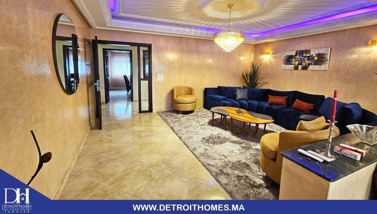 Appartement meublé au centre ville - طنجة