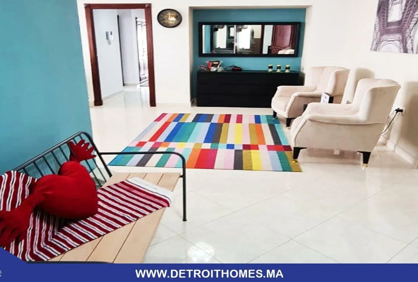 Appartement meublé à la location - طنجة