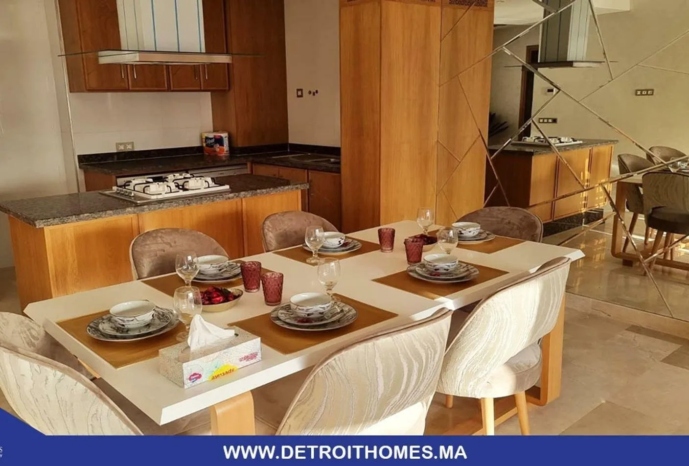 Appartement meublé à la location - طنجة