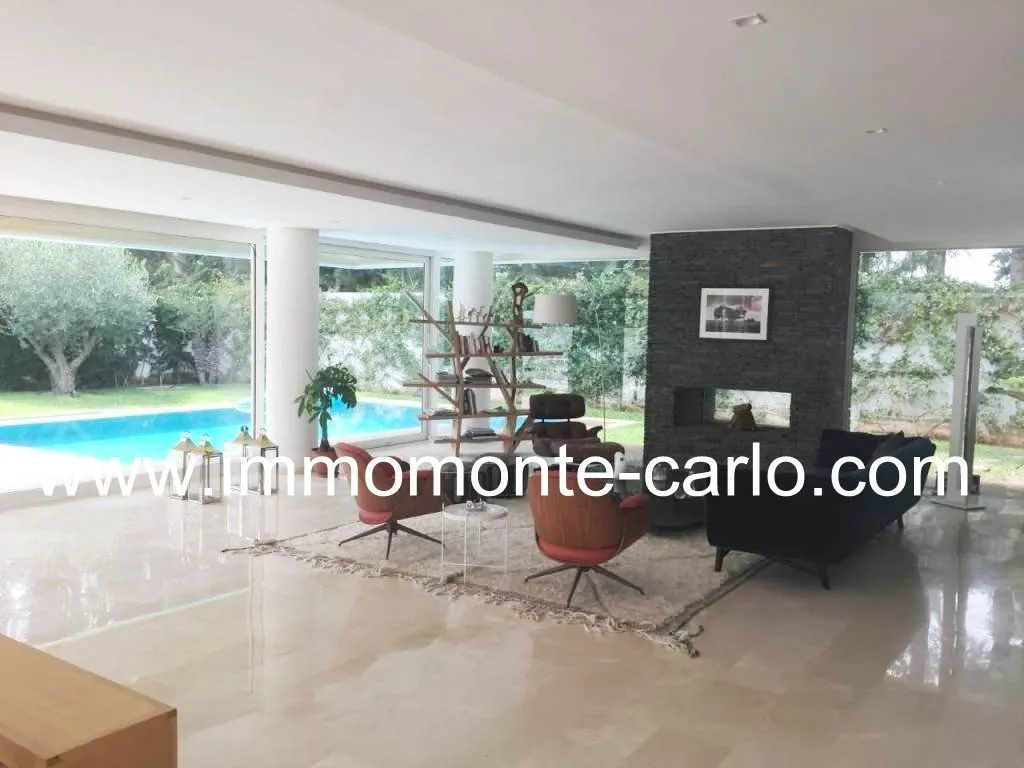 Villa d’architecte avec piscine à Rabat - الرباط (2)
