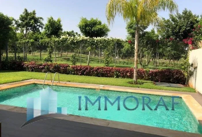 Location Villa meublée Bouskoura Casablanca - الدار البيضاء