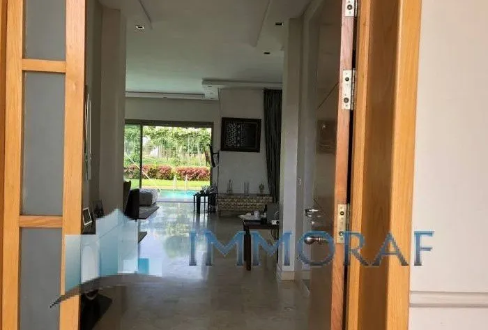 Location Villa meublée Bouskoura Casablanca - الدار البيضاء (4)