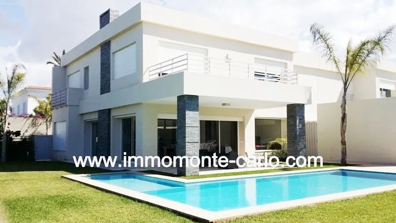 villa haut standing à Rabat au quartier Souissi - الرباط