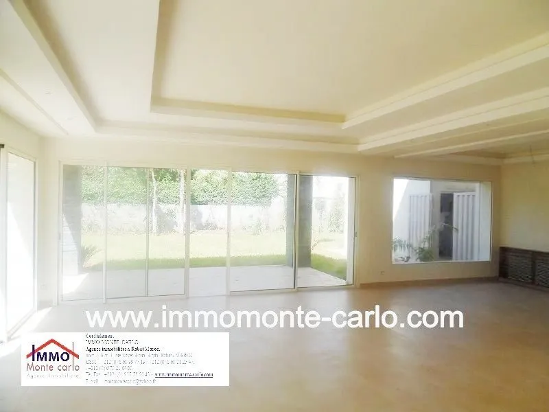 villa haut standing à Rabat au quartier Souissi - الرباط (4)