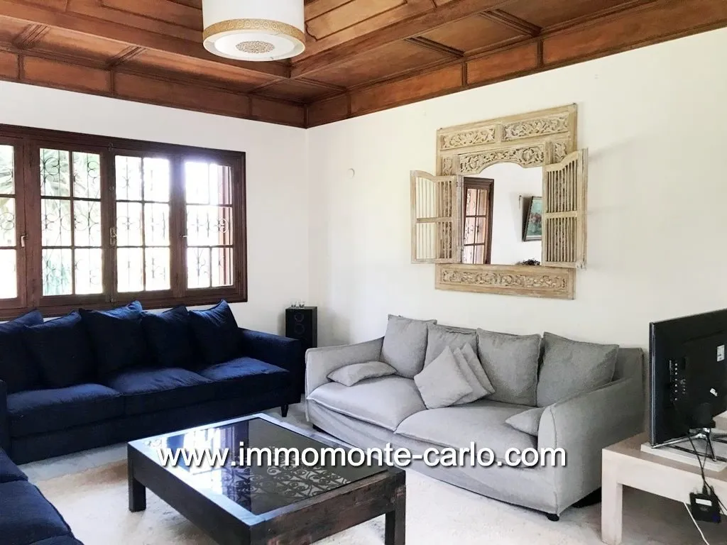 Villa avec piscine et beau jardin RABAT - الرباط (3)