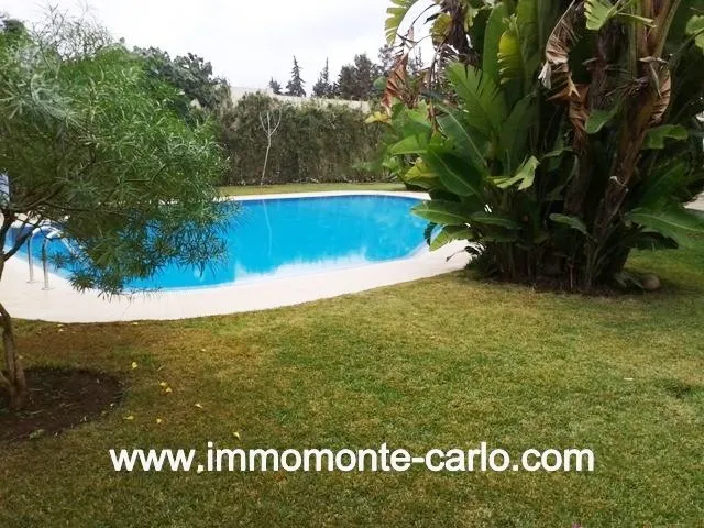 Villa neuve haut standing à louer au quartier  Souissi RABAT - الرباط