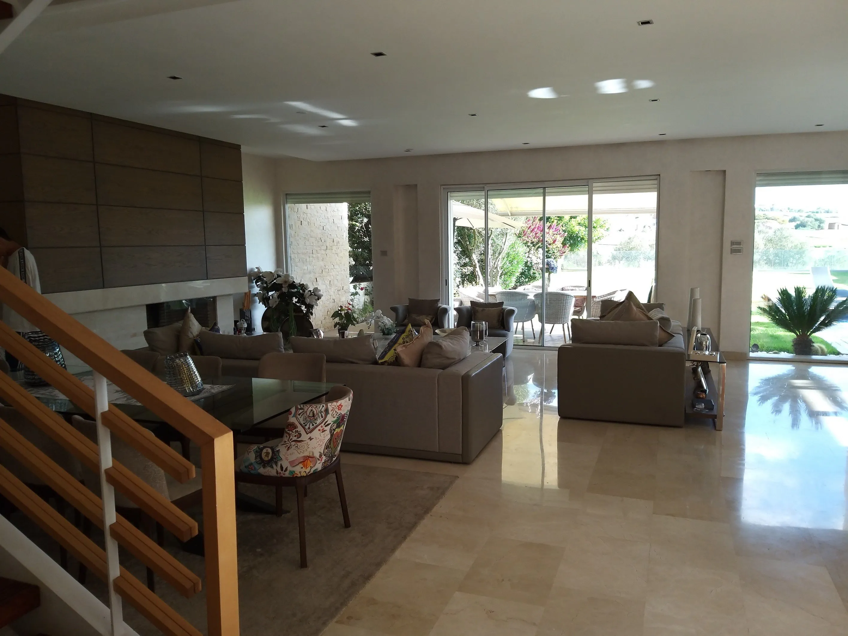 Location villa  meublée Bouskoura casablanca - الدار البيضاء (4)