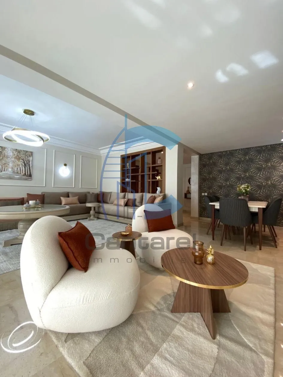 MAGNIFIQUE  APPT MEUBLÉ DE STANDING  - RACINE - - الدار البيضاء (2)