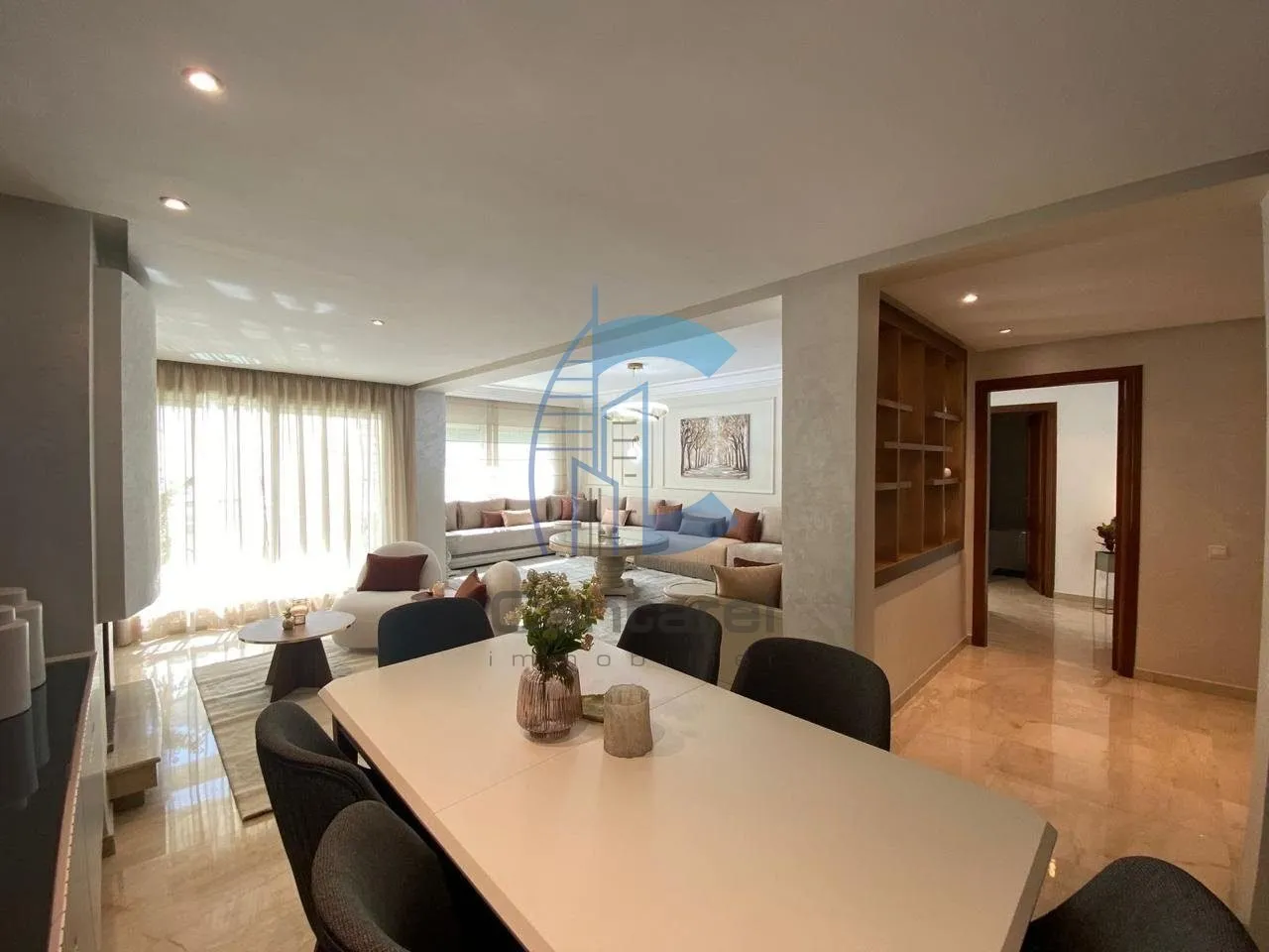 MAGNIFIQUE  APPT MEUBLÉ DE STANDING  - RACINE - - الدار البيضاء (4)