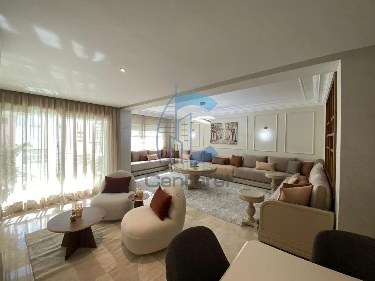 MAGNIFIQUE  APPT MEUBLÉ DE STANDING  - RACINE - - الدار البيضاء