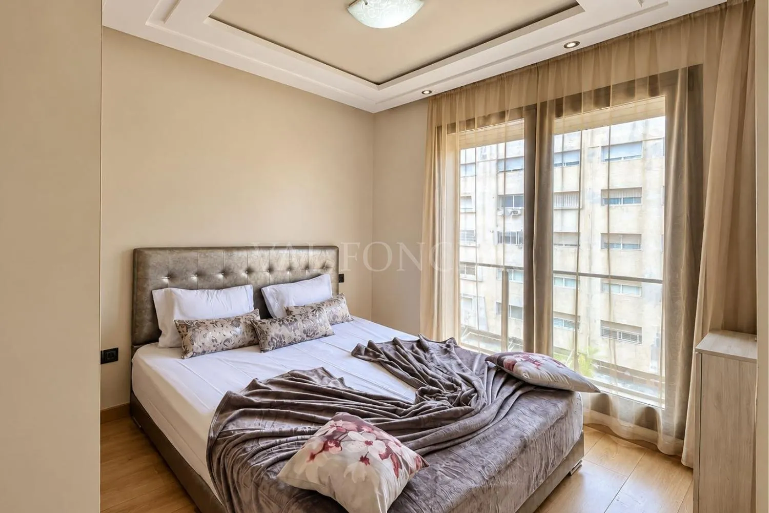 Location Appartement meublé 2chambres avec balcons Bourgogne, Casablanca - الدار البيضاء (4)