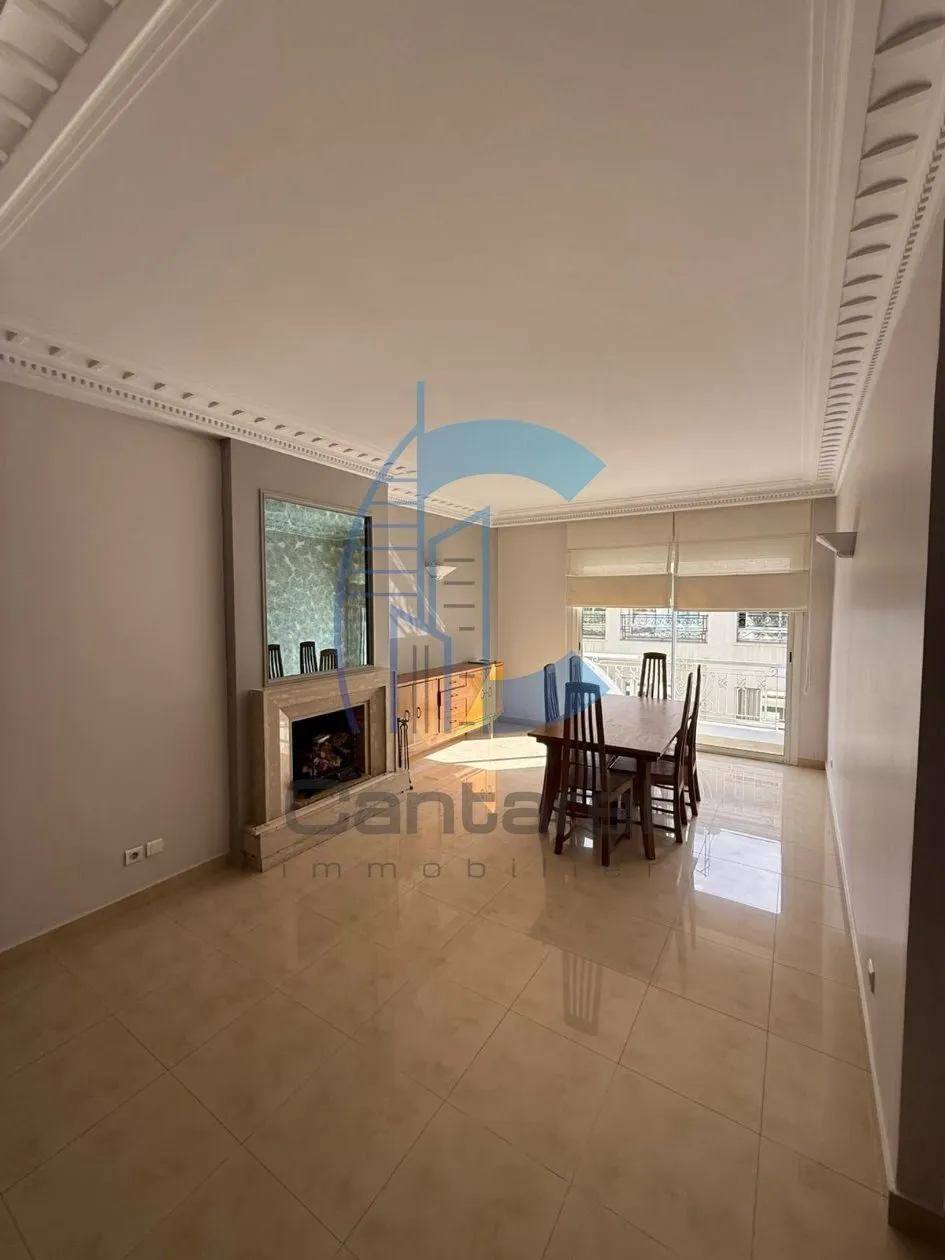 À LOUER APPARTEMENT MEUBLÈ DE 162m² à RACINE - الدار البيضاء