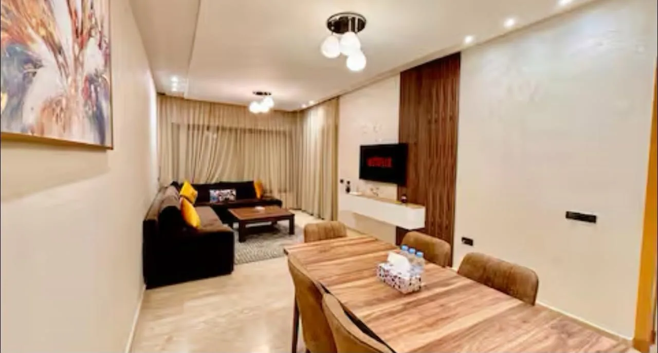Dar bouazza, très joli appartement meublé, en location 2 CH - دار بوعزة (3)