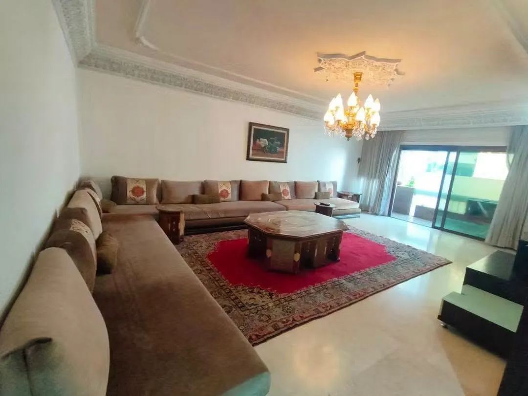 Appartement meublé 130m² Gauthier 8000 dh - الدار البيضاء