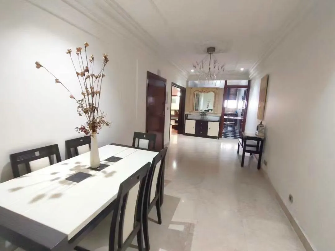 Appartement meublé 130m² Gauthier 8000 dh - الدار البيضاء (4)