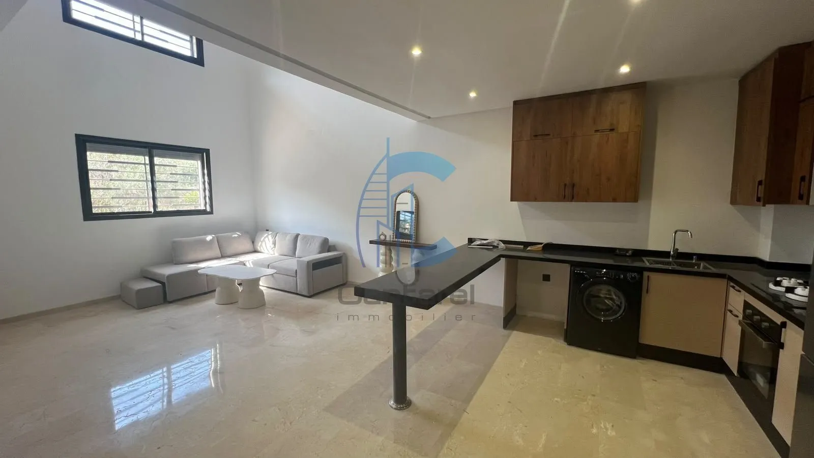 DUPLEX NEUF 3 CHAMBRES AU RDC LOUÉ MEUBLÉ - VICTOR HUGO - مراكش (3)