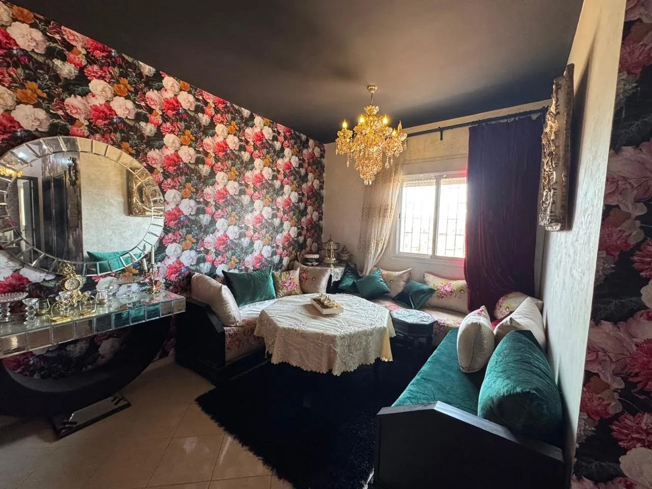 Appartement meublé en location moyen standing lots Dyar Nour 2 CH - دار بوعزة (2)