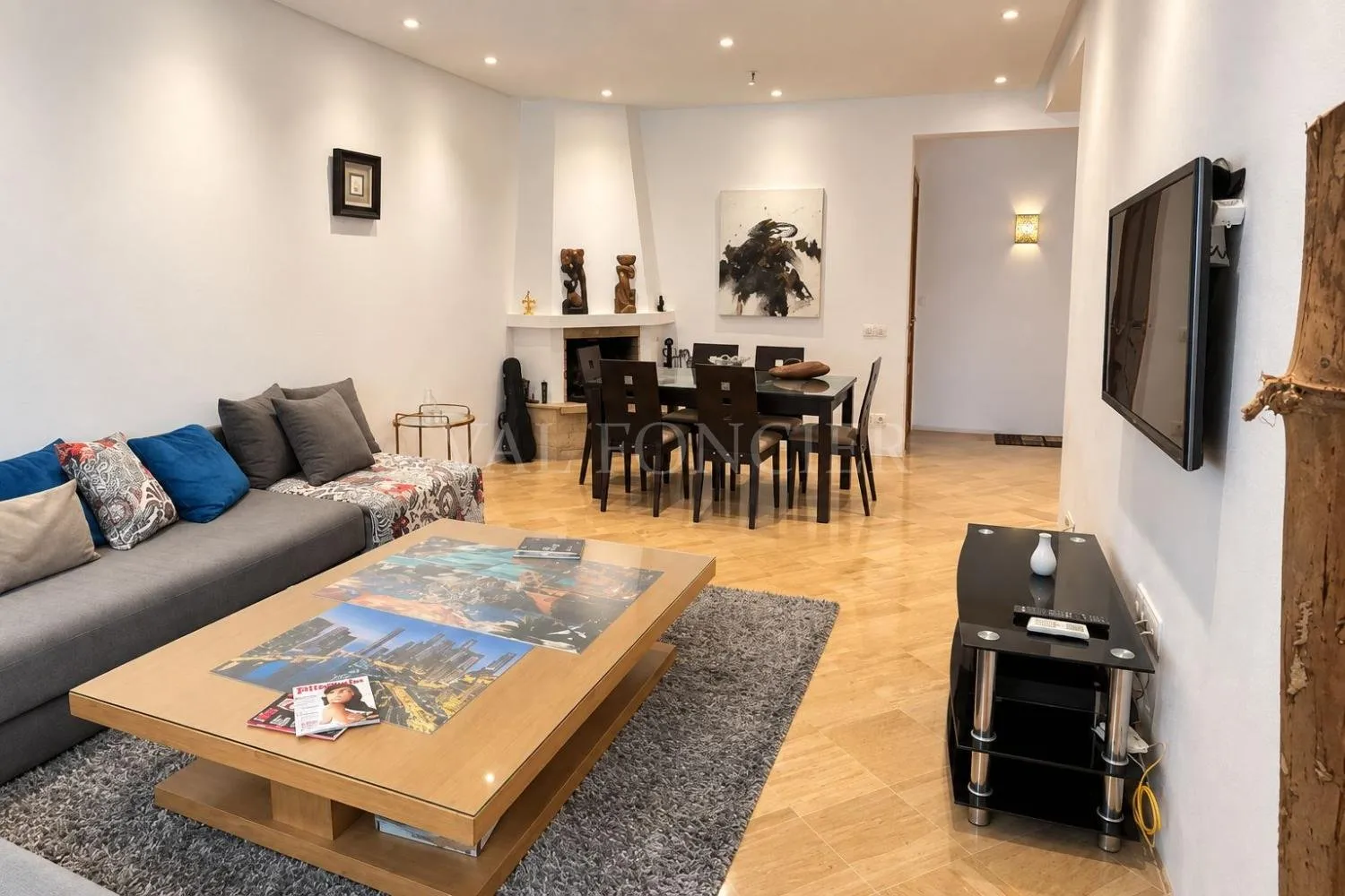 Location Superbe Appartement meublé 3 chambres Palmier, Casablanca - الدار البيضاء (2)
