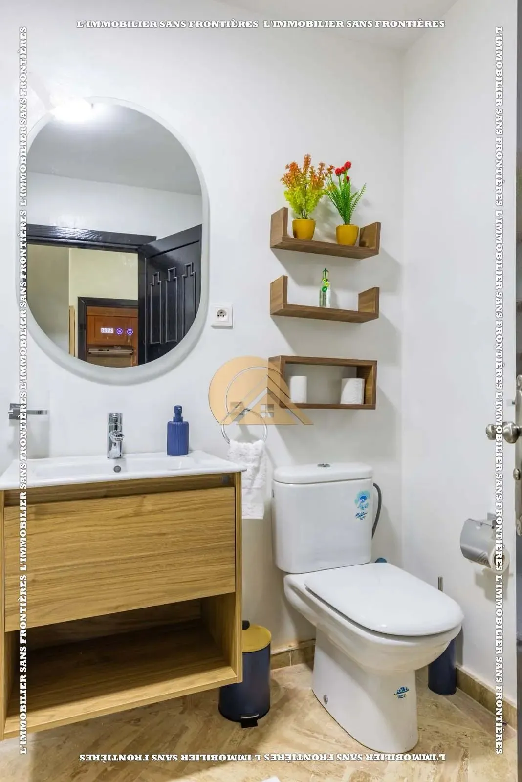 Appartement meublé de 157 m² à louer Route de Fès – Rez-de-jardin, 1 chambre, jardin privé et piscine collective - مراكش (4)