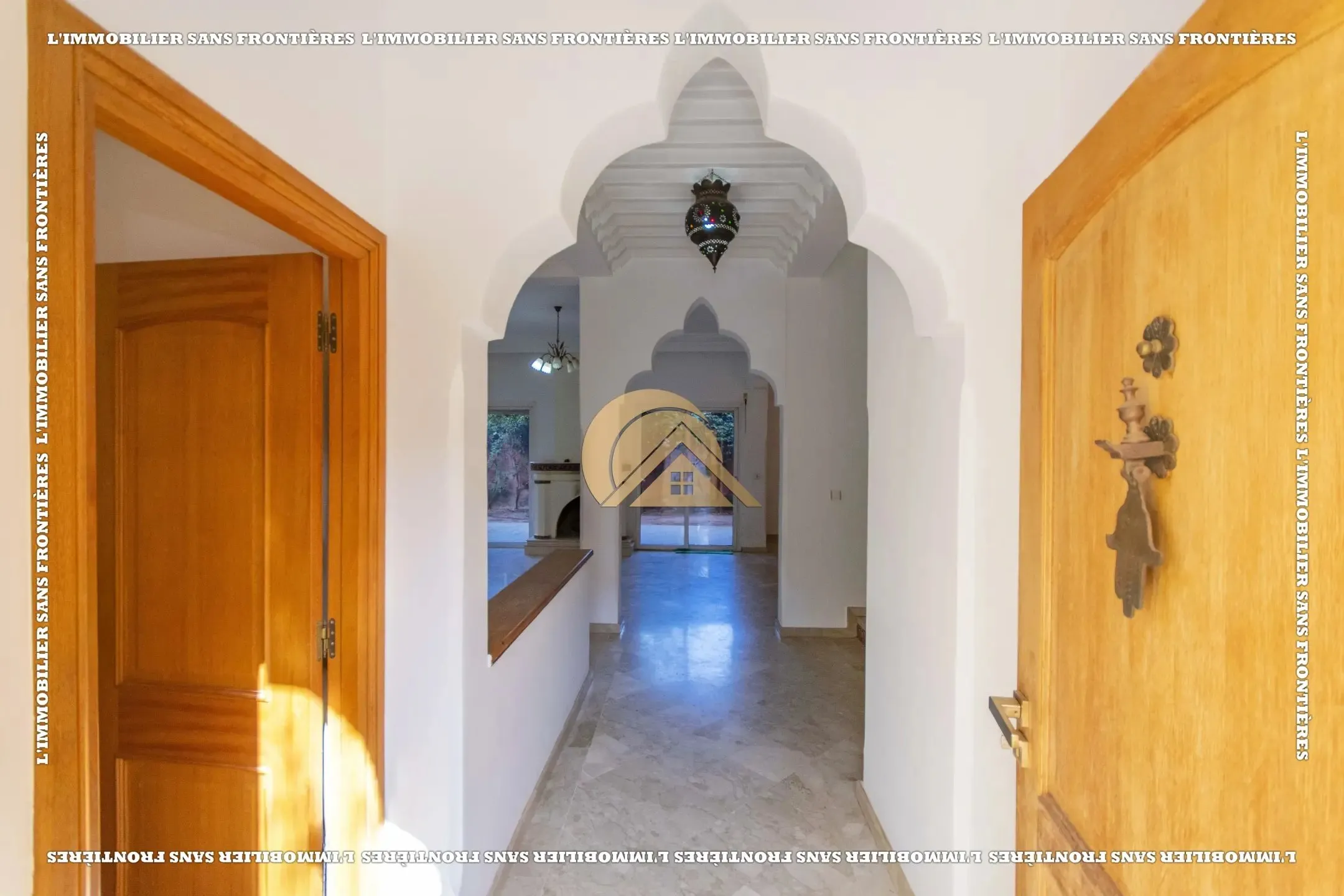 Villa vide à louer à Targa, Marrakech – Piscine collective – 240 m² habitables - مراكش (2)