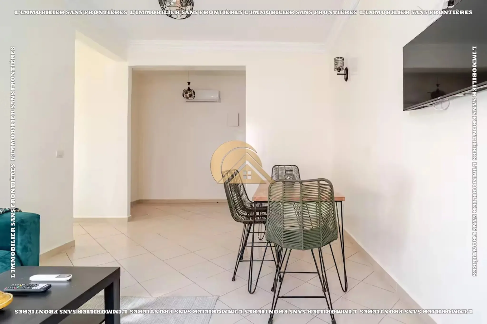 Appartement meublé d’environ 70 m² à louer à Marrakech – 2 chambres, climatisation, Wi-Fi et parking - مراكش (4)