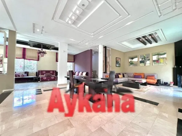 Location Villa Meublé à Rabat Hay Riad - الرباط (4)