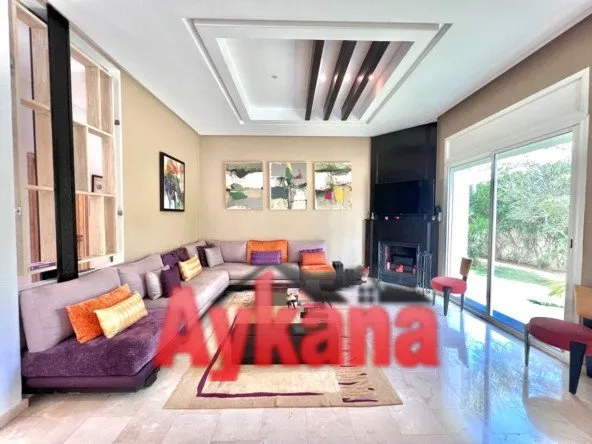 Location Villa Meublé à Rabat Hay Riad - الرباط (3)