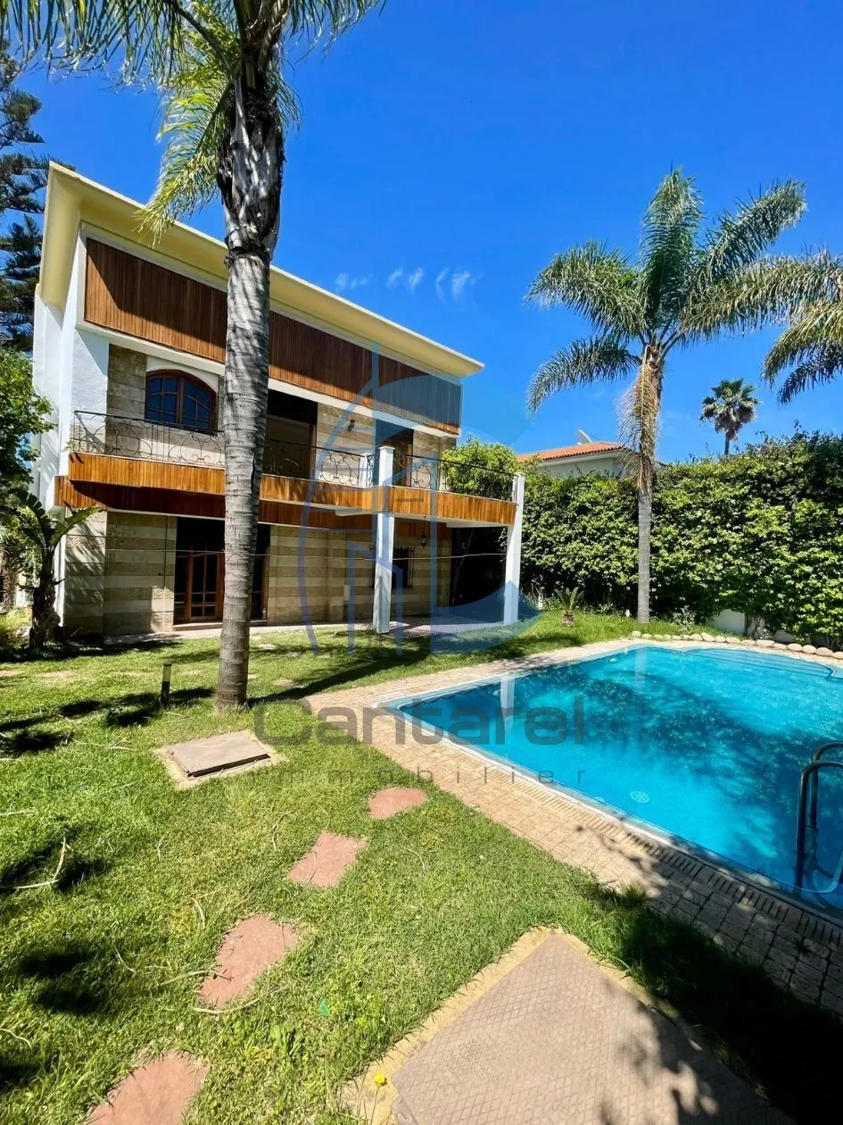 VILLA D'EXCEPTION À LA LOCATION -OASIS- - الدار البيضاء