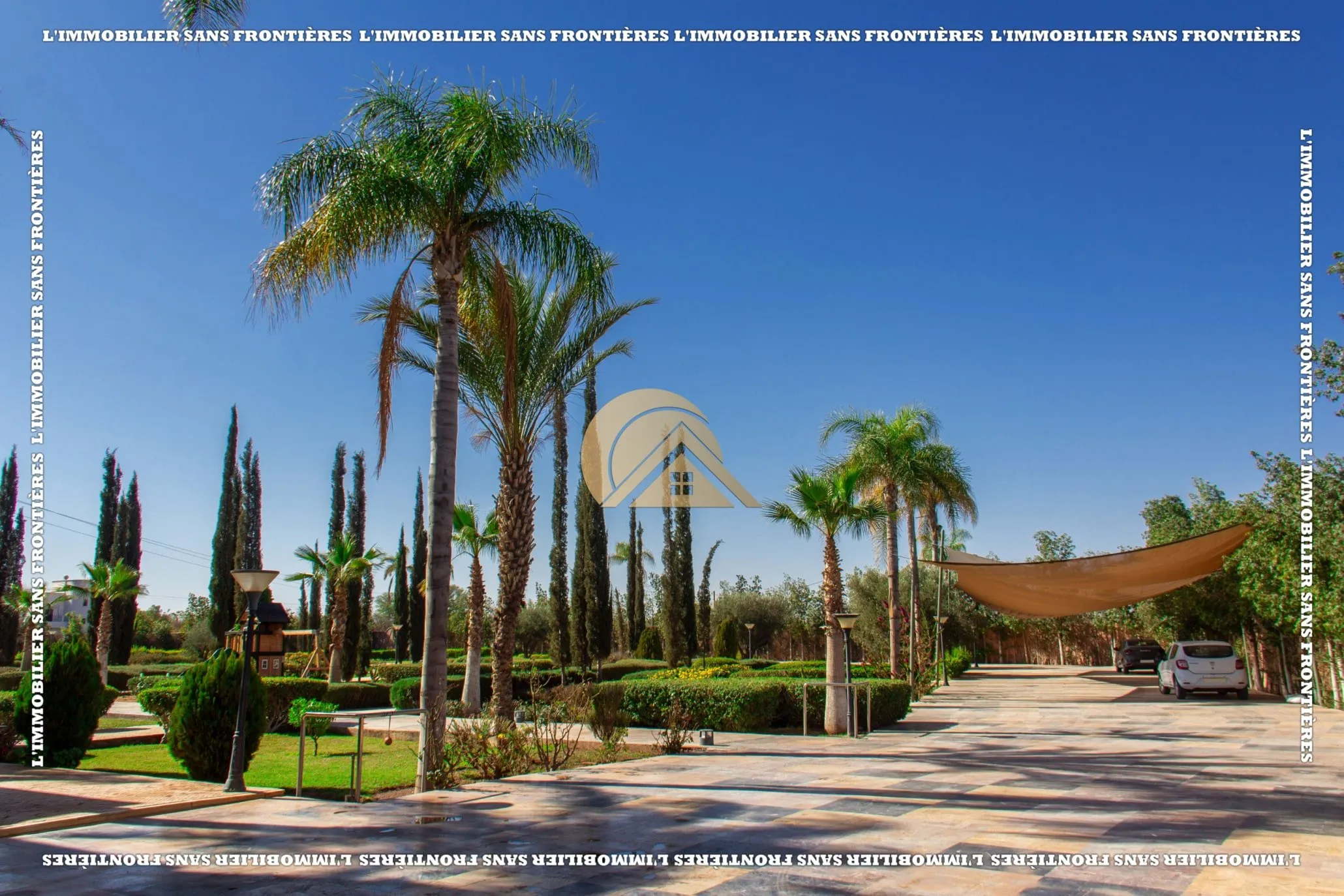 Villa à louer à Souihla km16, Marrakech — Piscine privée — 1 hectare - مراكش (2)