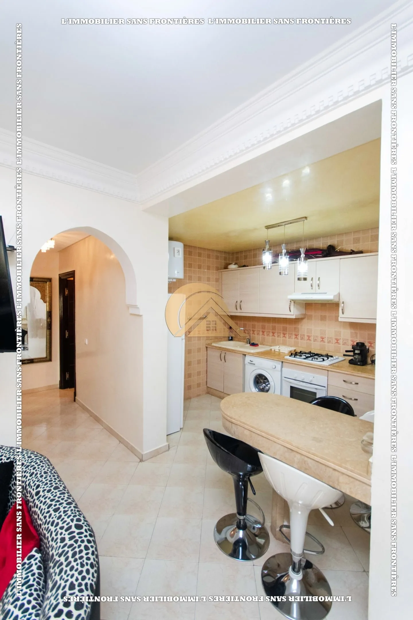 Appartement meublé à louer à Route de Casablanca, 57 m², Marrakech - مراكش (4)