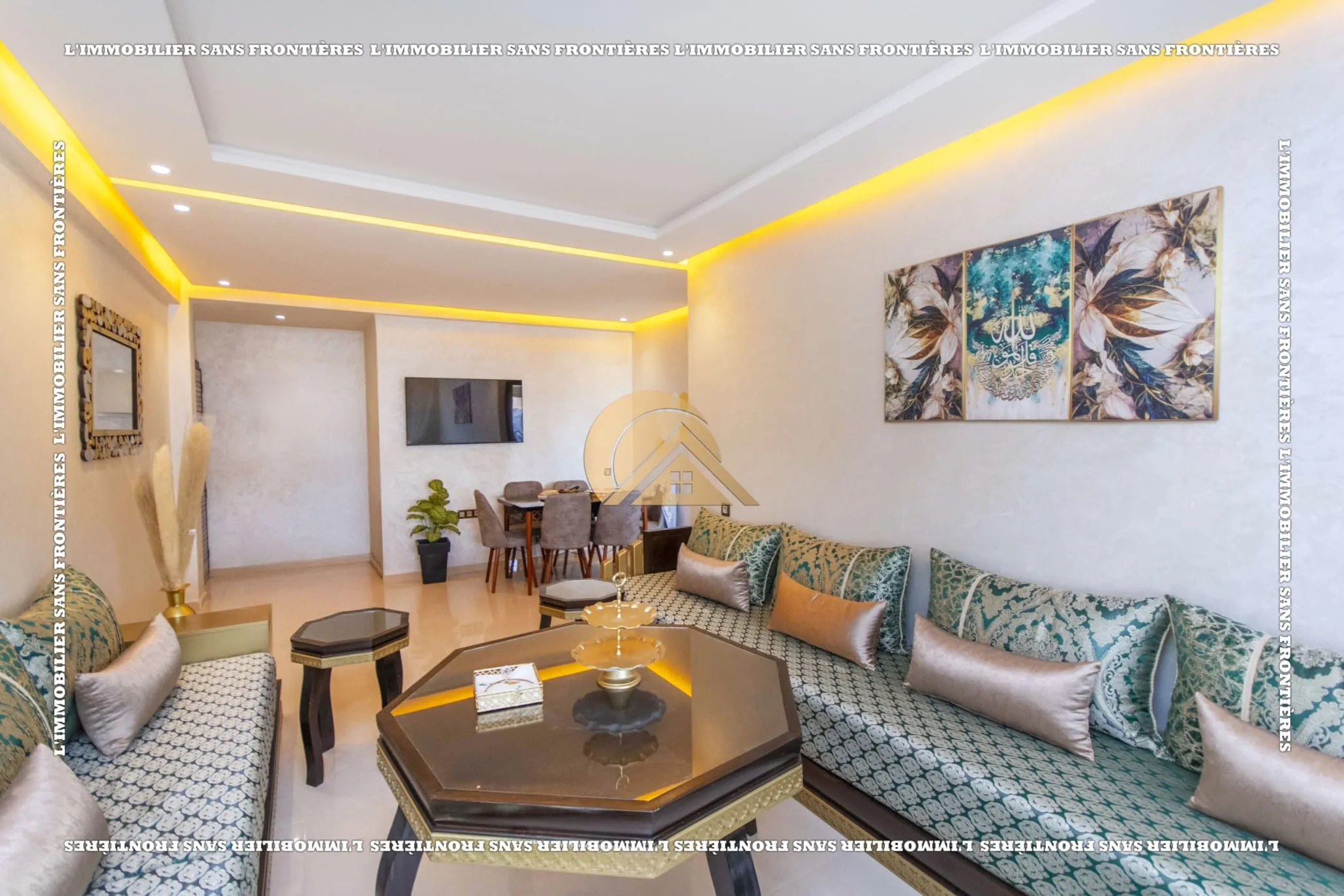 Appartement meublé à louer – 81 m² – 1er étage, Targa, Marrakech - مراكش (4)