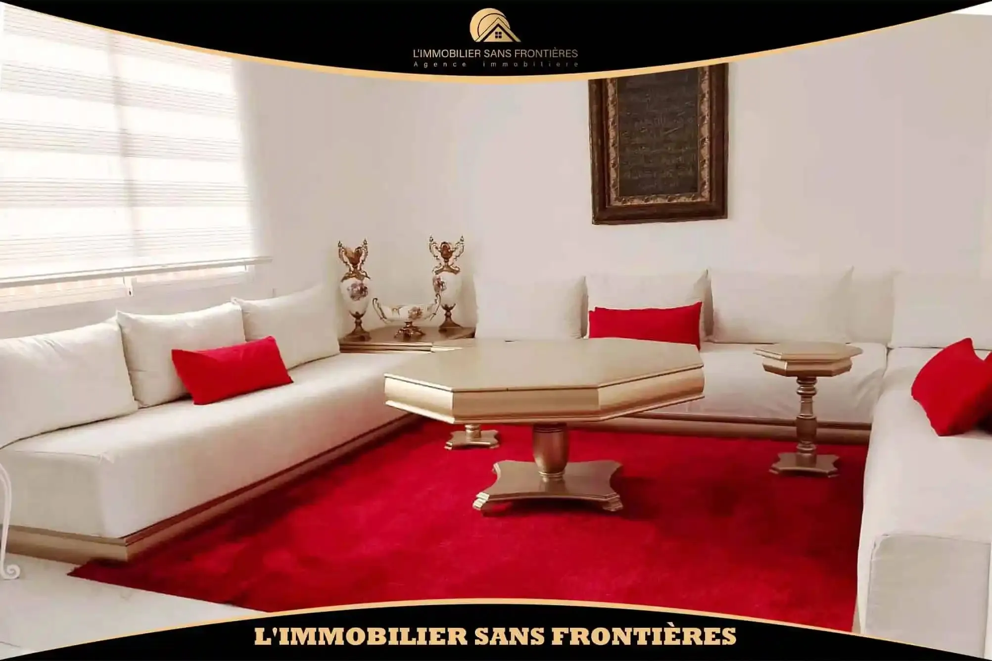Étage de villa à louer à Targa, 110 m², Marrakech - مراكش